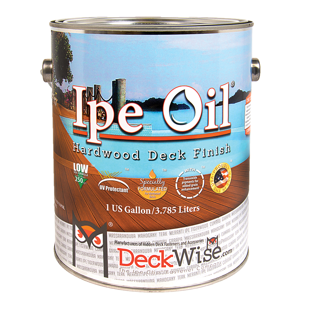 Ipe Oil® Hardwood Finish 250 VOC